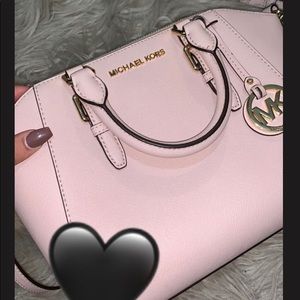 Blush pink Michael kors purse